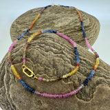 Multicolour Sapphire Necklace