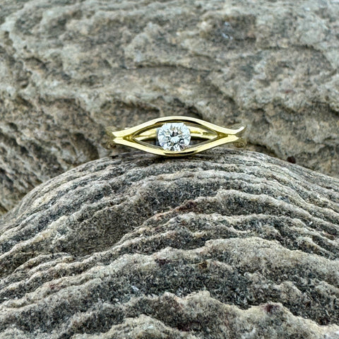 Yellow Gold Diamond Ring