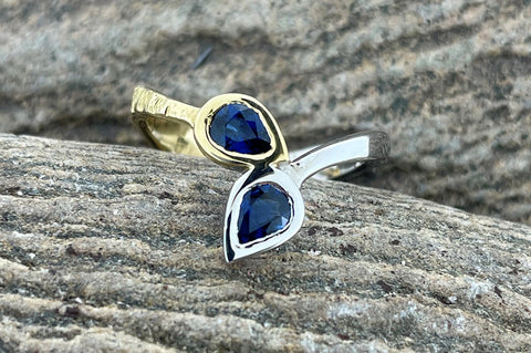 Sapphire and 18ct Gold Ring