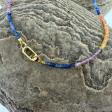 Multicolour Sapphire Necklace