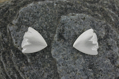Highland Triangular Stud Earrings